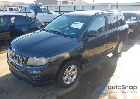 2014 Jeep Compass Sport from USA, damaged, VIN 1C4NJCBA6ED843565